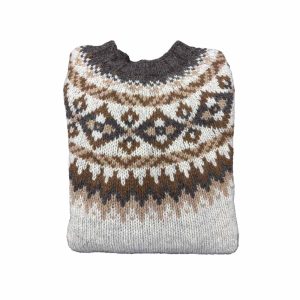 Nordic Yoke Fairisle Sweater - Portland by Harley of Scotland