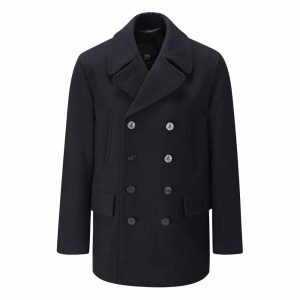 Churchill Reefer by Gloverall. (navy)