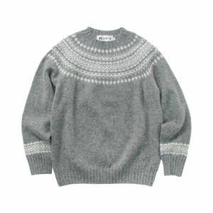 Nordic Yoke Fairisle Sweater - Portland by Harley of Scotland