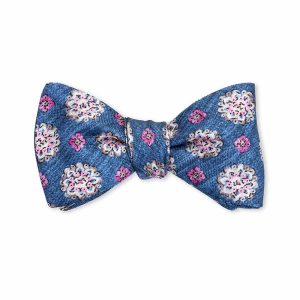 Alfred Medallions Bow Tie (blue)