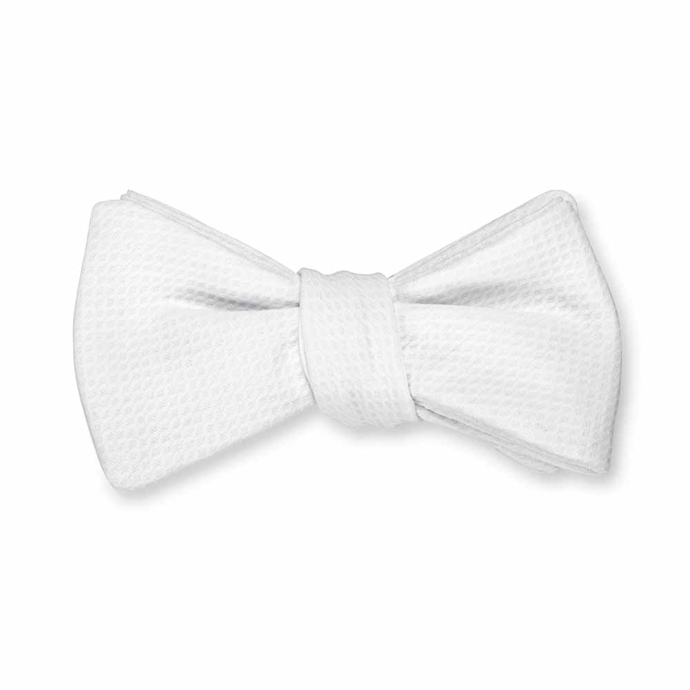 Formal Cotton Pique Bow Tie