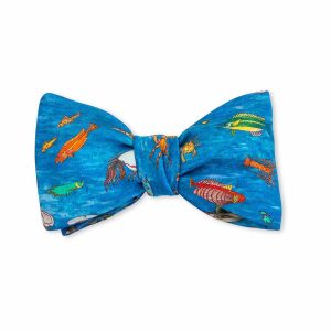 Liberty London Brian's Aquarium Bow Tie