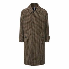 Harris Tweed Mac Coat by Gloverall. (brown)