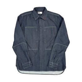 Marine Denim Shirt by Tellason.