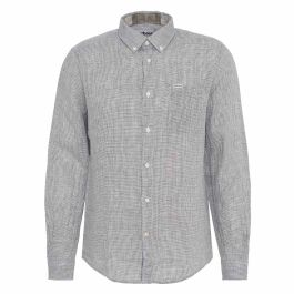 Tailored Fit Linton Shirt by Barbour (Olive)