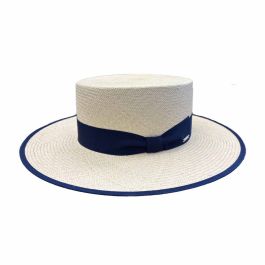 Bolero Panama Hat by Fernández y Roche (blue band)